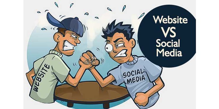 Website vs. Social-Media