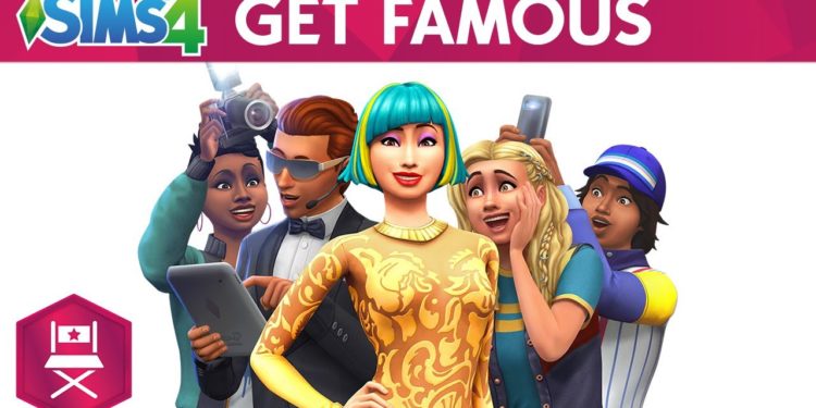 The Sims 4 Get Famous Poster